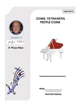 Come, Ye Thankful People Come SATB choral sheet music cover